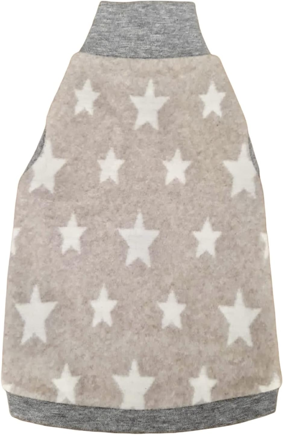 Kotomoda Hairless Cat'S Cotton Stretch Winter Sweater Sort Stars. Organic Fleece for Sphynx Cat (X-Small)