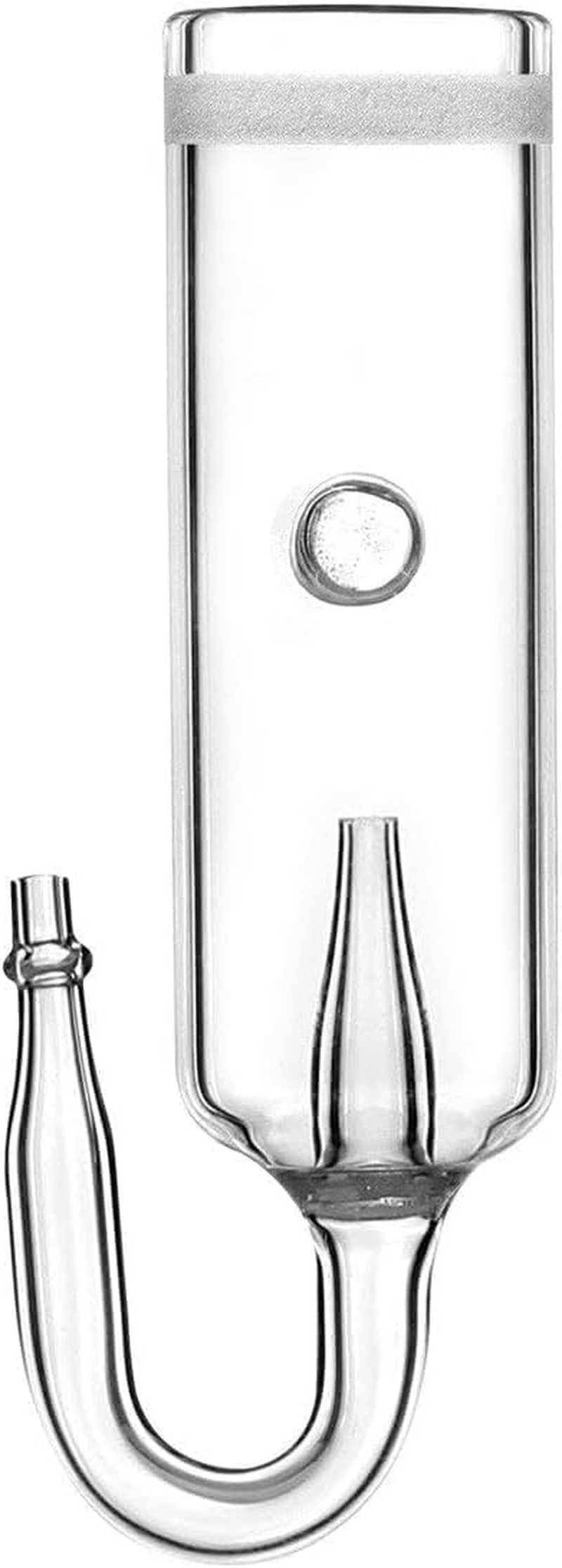 17Mm Pollen Glass CO2 Diffuser with Bubble Counter for Aquarium Planted Tank up to 20 Gallons