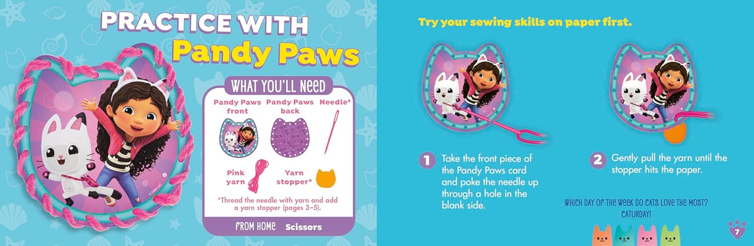 Gabby'S Dollhouse: My Simple Sewing (Dreamworks: Klutz JR) image number 3