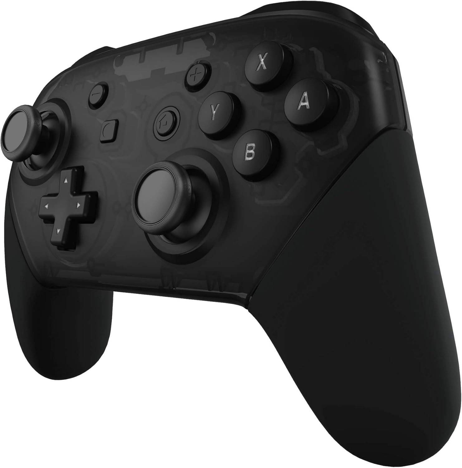 Extremerate Light Violet Replacement Handle Grips for Nintendo Switch Pro Controller, DIY Custom Hand Grip Shell for Nintendo Switch Pro - Controller NOT Included