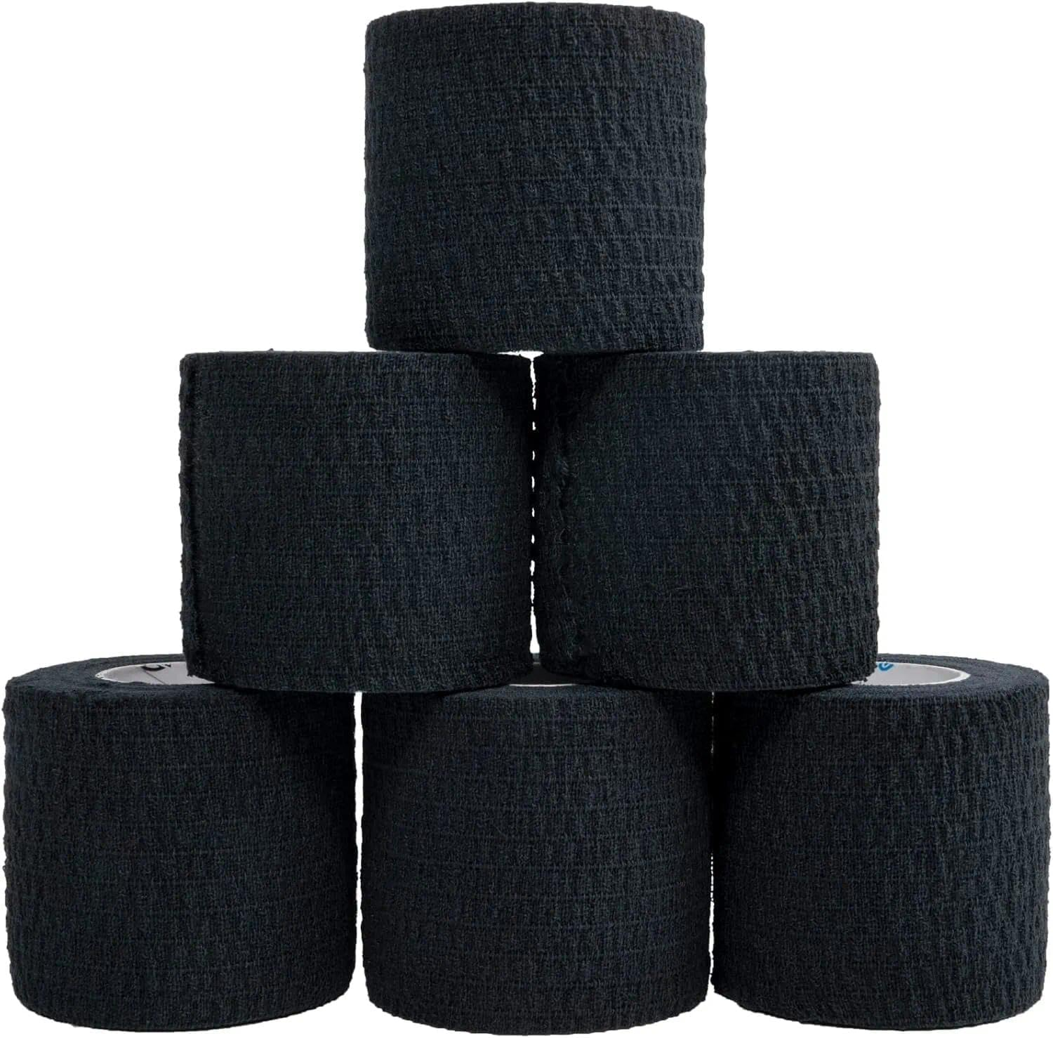 Weightlifting Thumb Hook Grip Cotton Tear Stretch Tape (6 Rolls) - Weight Lifting - Crossfit - Gymnastics - Keep Fingers and Hands Safe during Workout