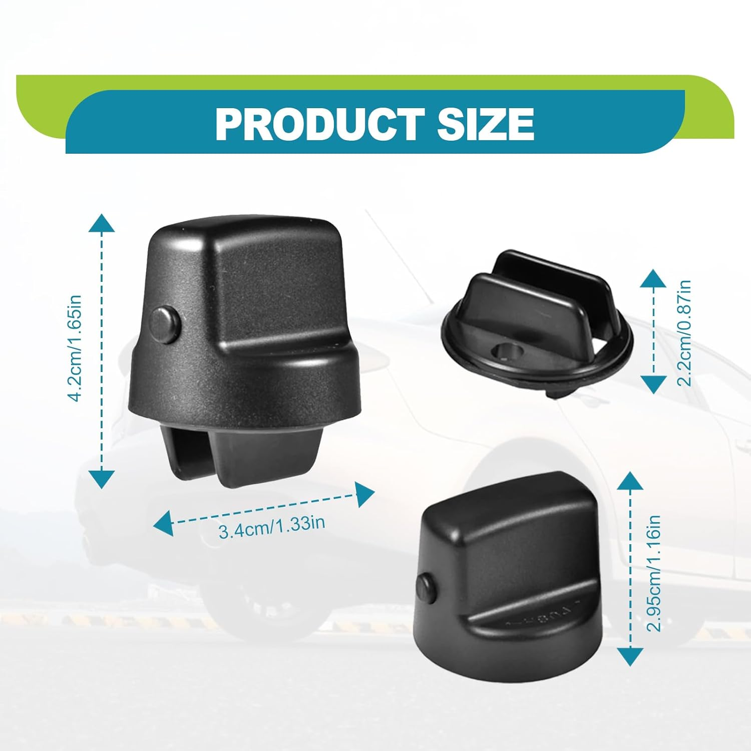 Keyless Ignition Start Switch Knob Cap Compatible with 2007-2015 Mazda CX-9 2006-2007 Mazda 6 2007-2011 CX7 | Replaces D461-66-141A-02 D6Y1-76-142 D46166141A02 image number 5