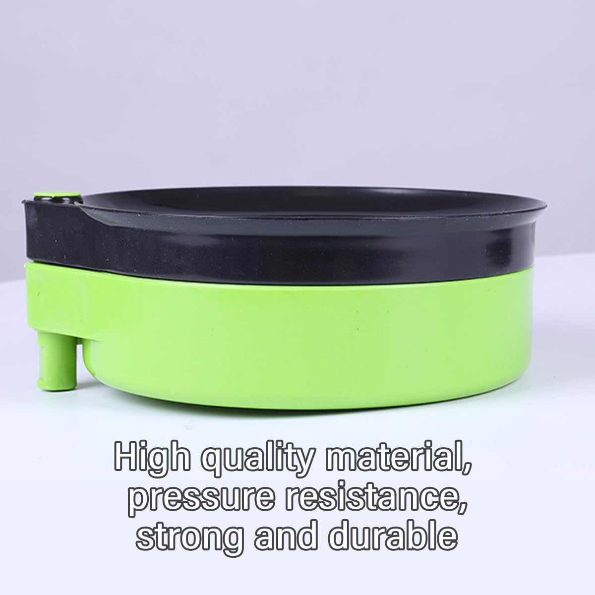 AIMALL Magnetic Bait Tray with Rotating Cover, 7.5-Inch Centre Fishing Tackle Box Feeder Holder for Carp Angling, Clamp and Ground Rod Included - With Clip image number 6