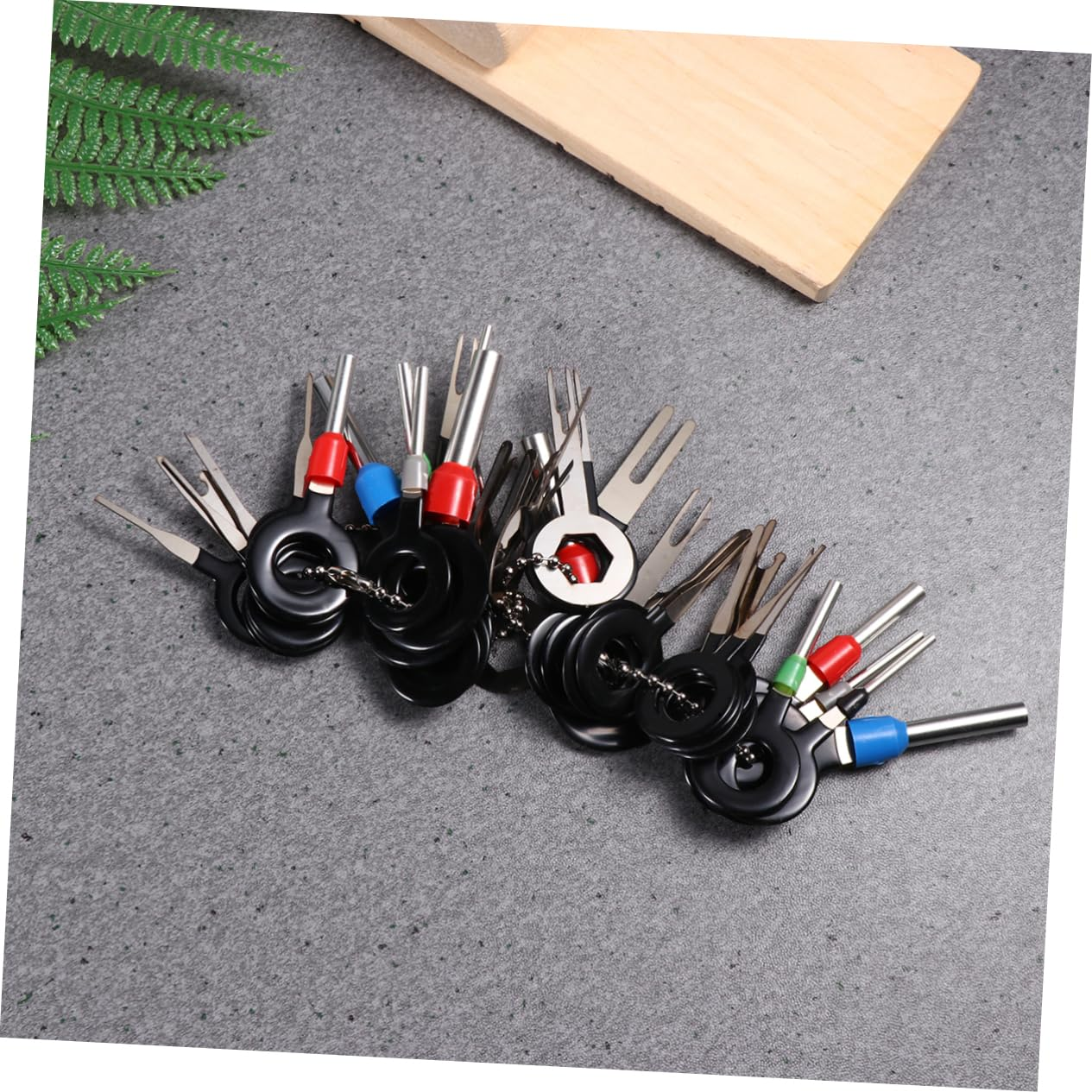 SEWOART 39Pcs Terminal Removal Connector Pin Release Extractor Puller Automotive Wiring Crimping Tool Kit Random Style image number 4