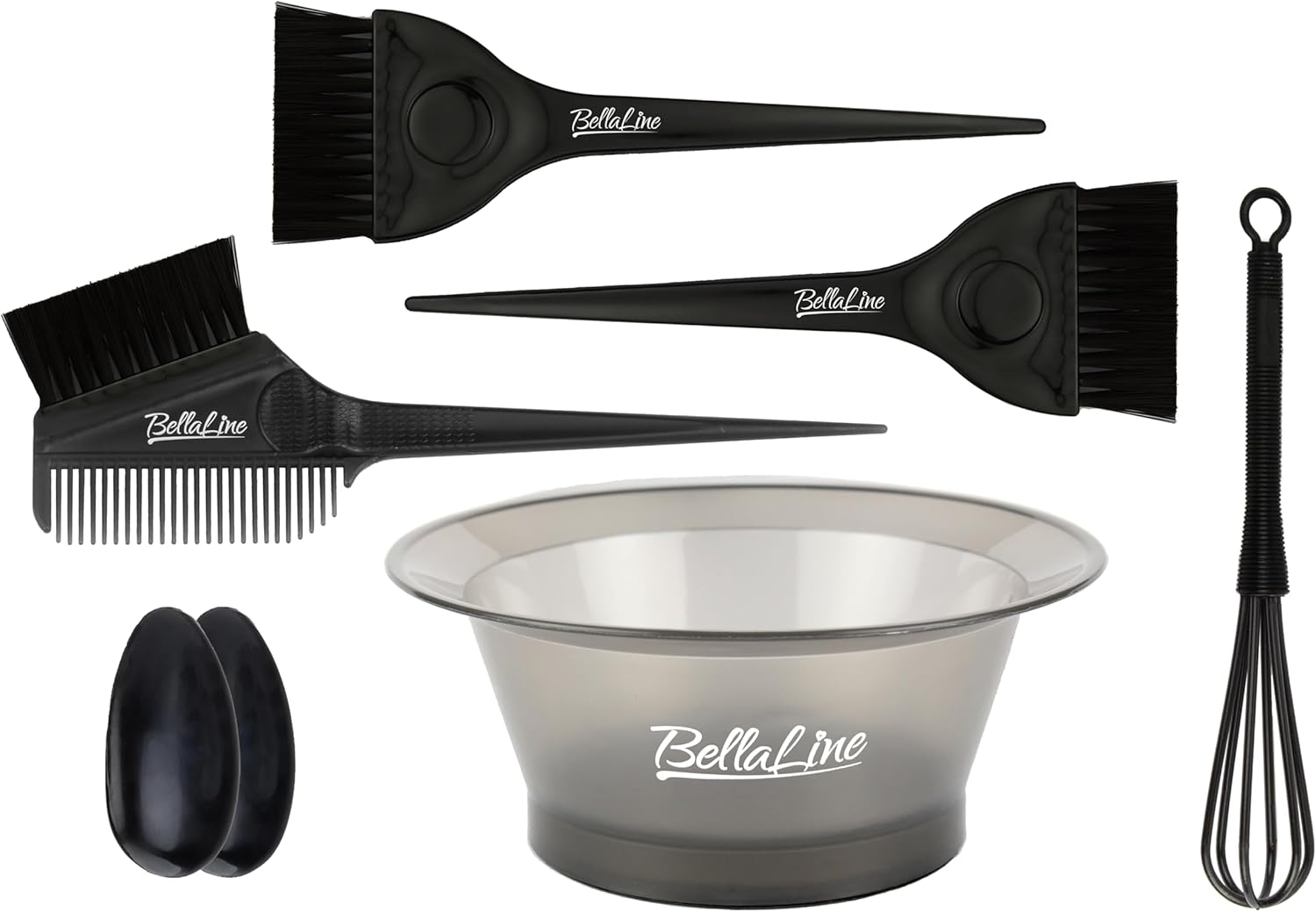 Hair Dye Set 7 Pieces Black image number 1