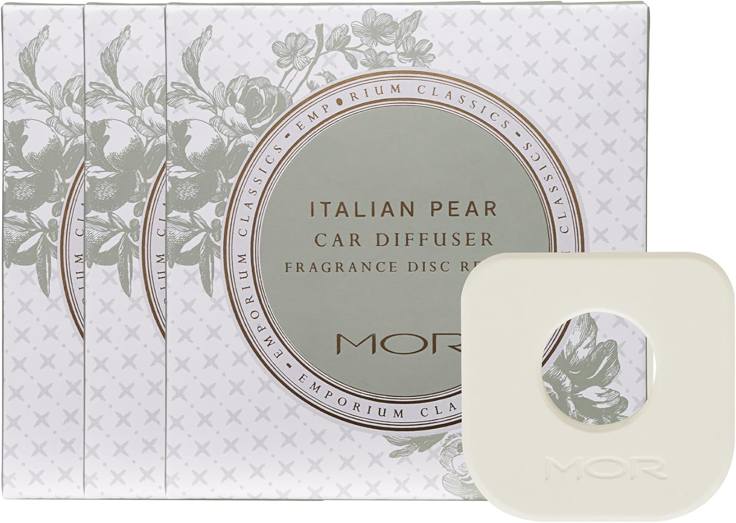 MOR Boutique Emporium Classics Blanc Primavera Fig Car Diffuser Refill 3PCS