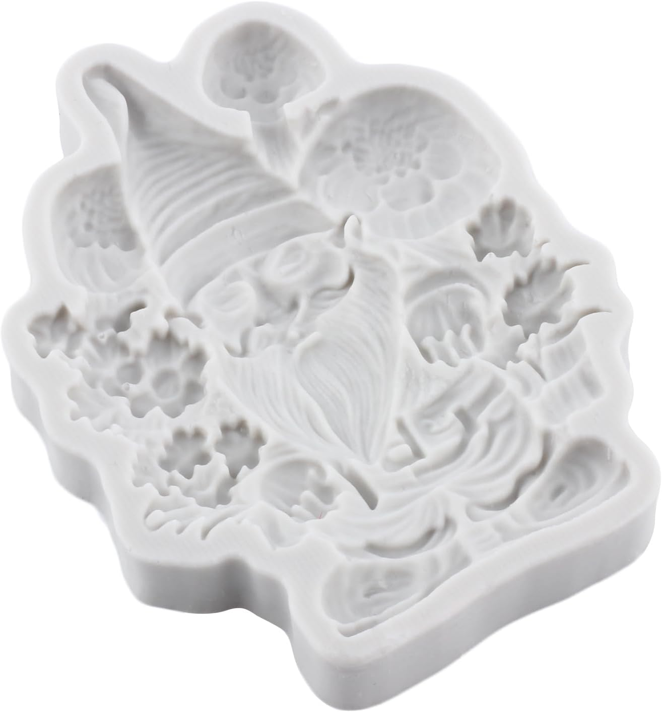 Christmas Silicone Molds Christmas Gnomes Fondant Molds Santa Claus Chocolate Mold for Cake Decoration Cupcake Topper Candy Gum Paste Polymer Clay image number 4