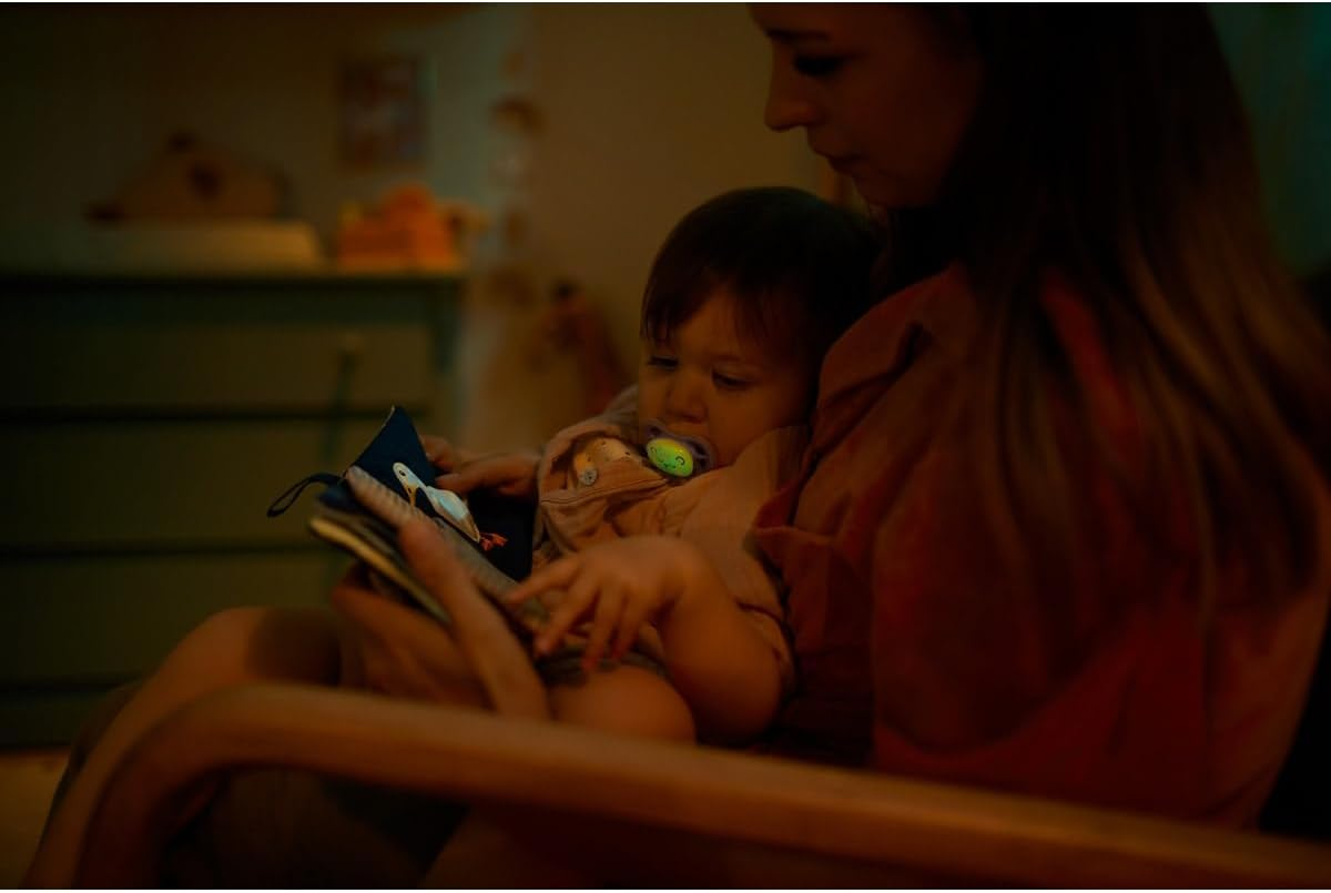 Philips Avent Nighttime Glow Ultra Air Soother for 18 Months+ Babies, Mixed Colors, SCF376/01