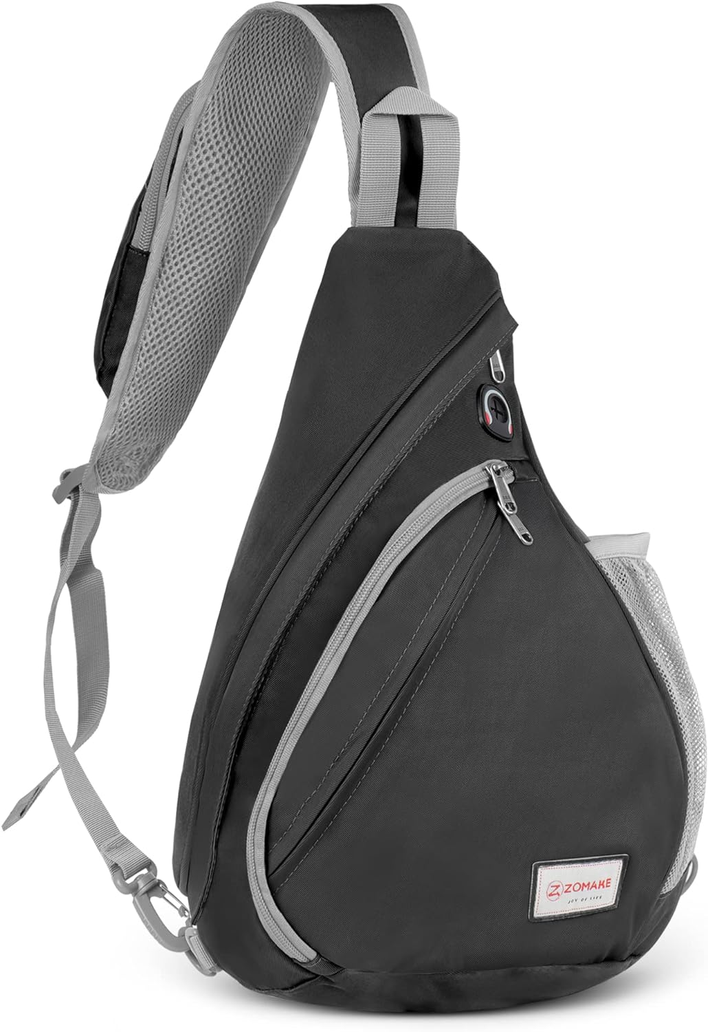 ZOMAKE Sling Bag,Crossbody Backpack - Lightweight Chest Shoulder Bag for Travel Hiking Sport,Waterproof Sling Daypack for Men & Women