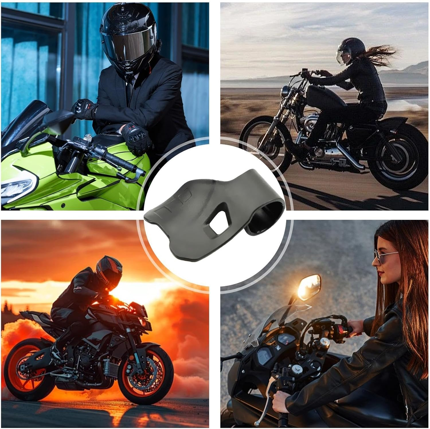 Motorcycle Cruise Control Throttle Assist, Motorcycle Throttle Booster, Hand Rest Control Grips, Accessories to Control Throttle, Accelerator Assist, Motorcycle Throttle image number 4