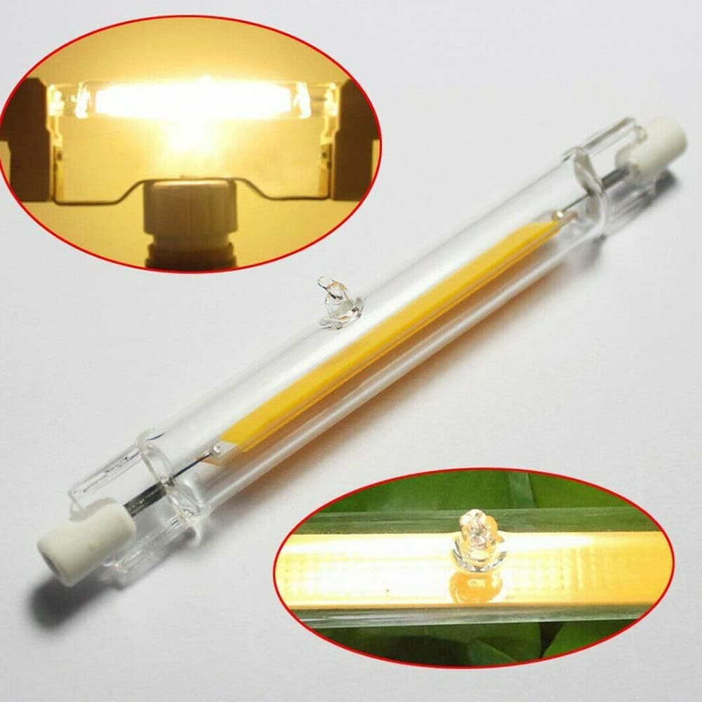 AU R7S 78Mm COB Replacement for Halogen Lamp Corn Bulb Light LED Flood Light (5W 6500K-Cold White) image number 4
