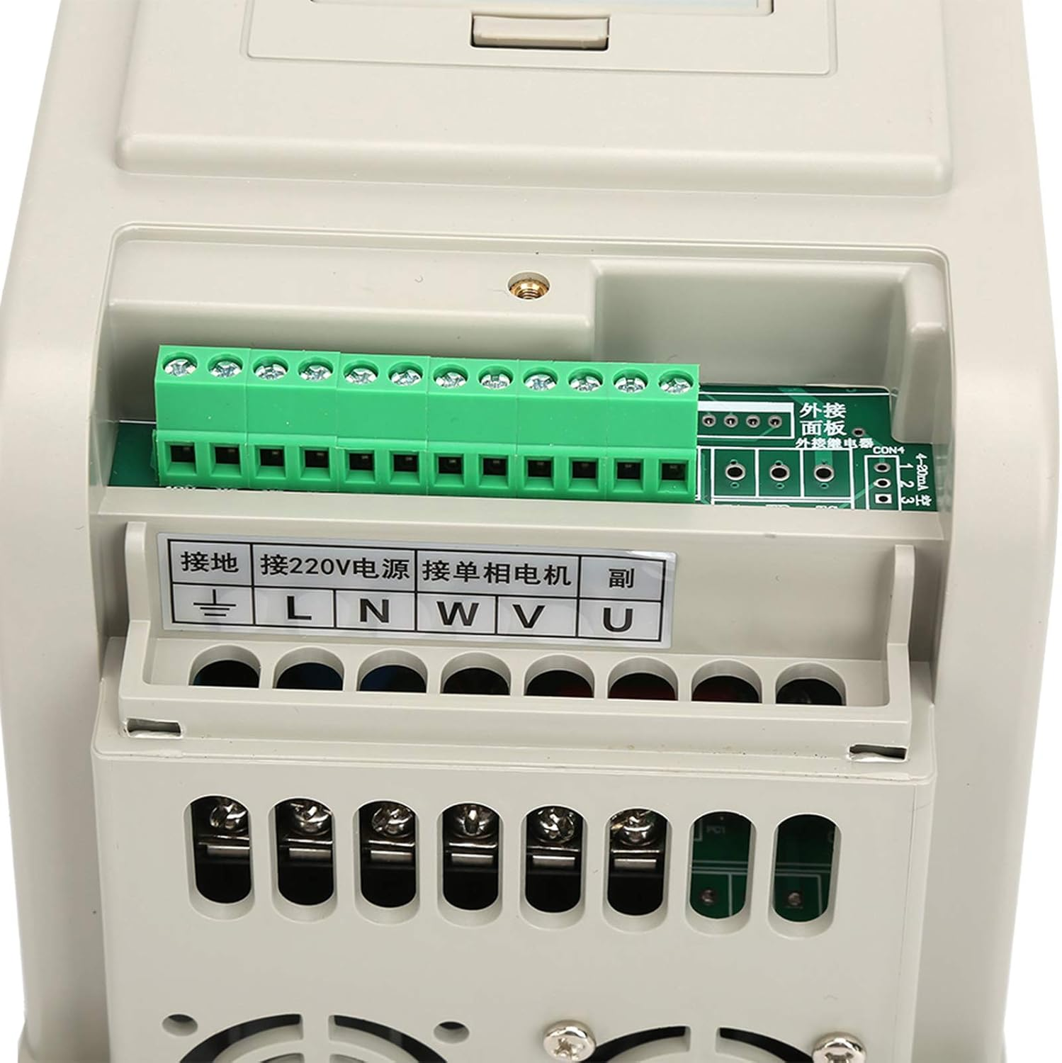 SOULONG AC Variable Frequency VFD Speed ​​Controller for 0.75Kw Single Phase AC Motor image number 5