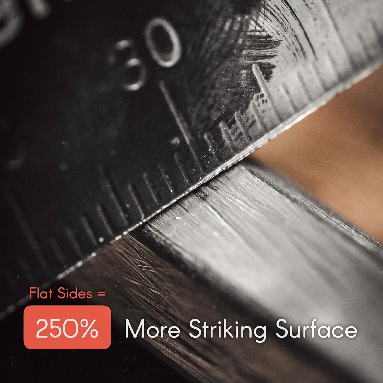 &Uuml;berleben Hex&aring; Fire Starter | 6" X 1/2" Thick Hexagon Bushcraft Fire Steel | 20,000 Strikes | Survival Ferro Rod | Multi-Tool Striker & Full Grain Leather Lanyard image number 1