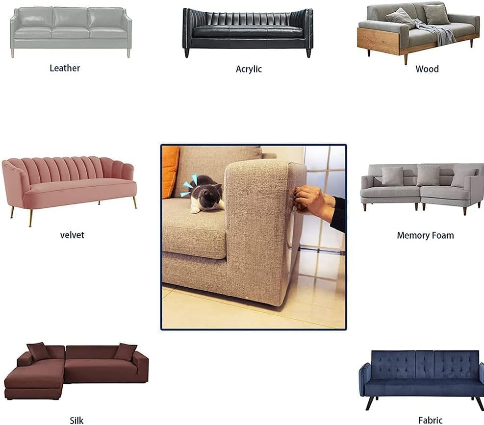 Scratch Protection Cat Tape, Cat Scratch Protection, Scratch Film, Cat Self-Adhesive, Scratch Film, anti Scratch Tape, 15 X 30 Cm, Self-Adhesive Scratch Protection Film, Transparent for Sofa, image number 2