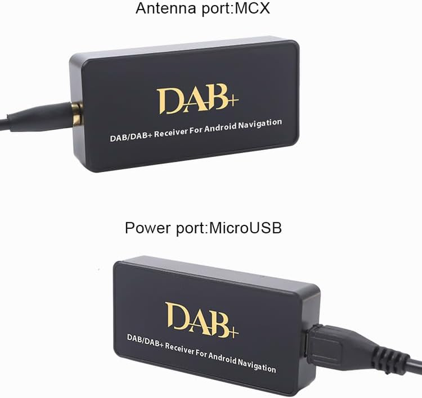 DAB Adapter Radio Antenna Receiver, Car FM AM Tuner Kit, Digital Audio USB Antenna Transmission Dab + Box Radio Receiver Adapter with Antenna for Android image number 6