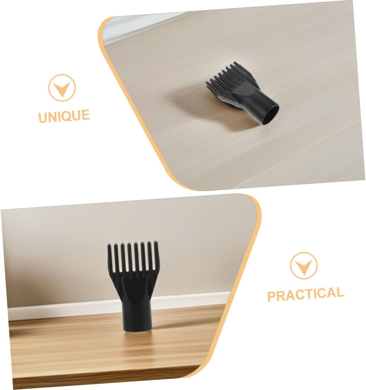 CIYODO 3Pcs Pet Water Blower Nozzles for Hair Dryer Dog Grooming Blower Wide Tooth Comb Nozzle Attachment for Quick Drying image number 6