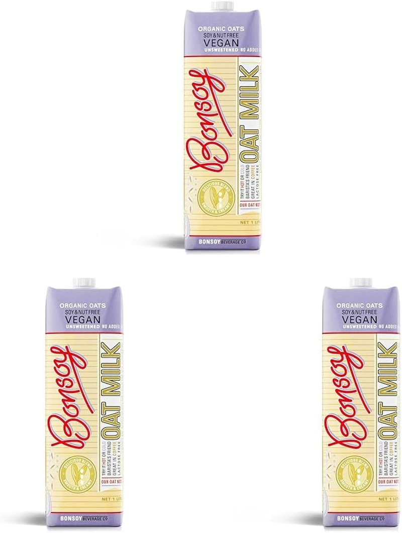 Bonsoy Oat Milk 1L (Pack of 3)