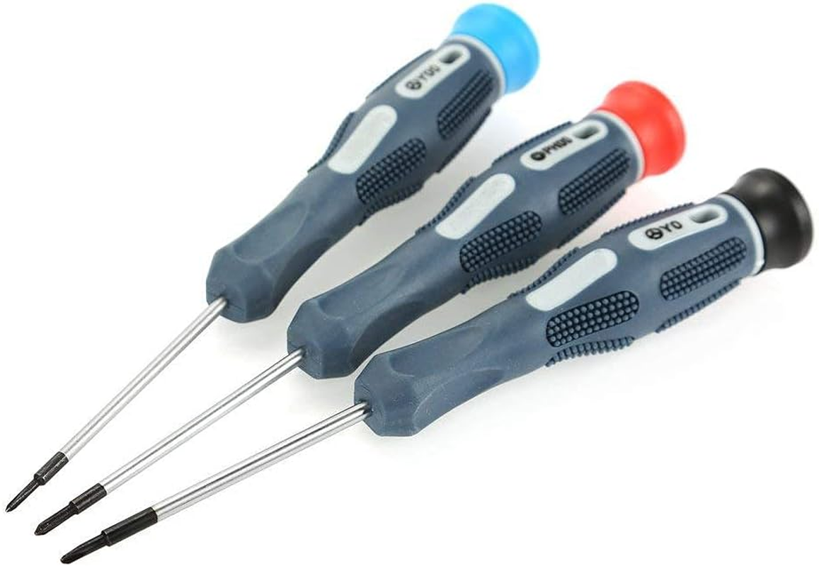 Fixinus Screwdriver Set for Nintendo Switch, Y0 Y00 PH00 Cross Wing Precision Screwdriver Repair Tool Kit Compatible with Switch Joy Con Controller image number 4