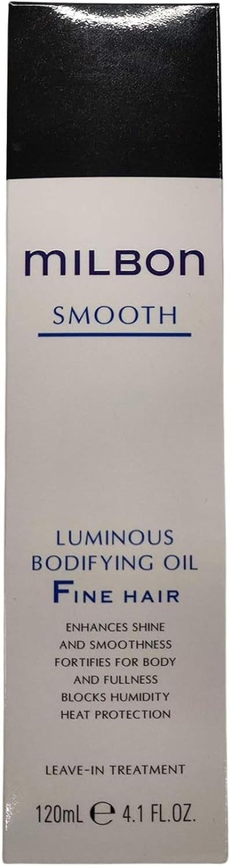 Milbon Smooth Luminous Bodifying Oil Fine Hair 4.1Oz image number 2