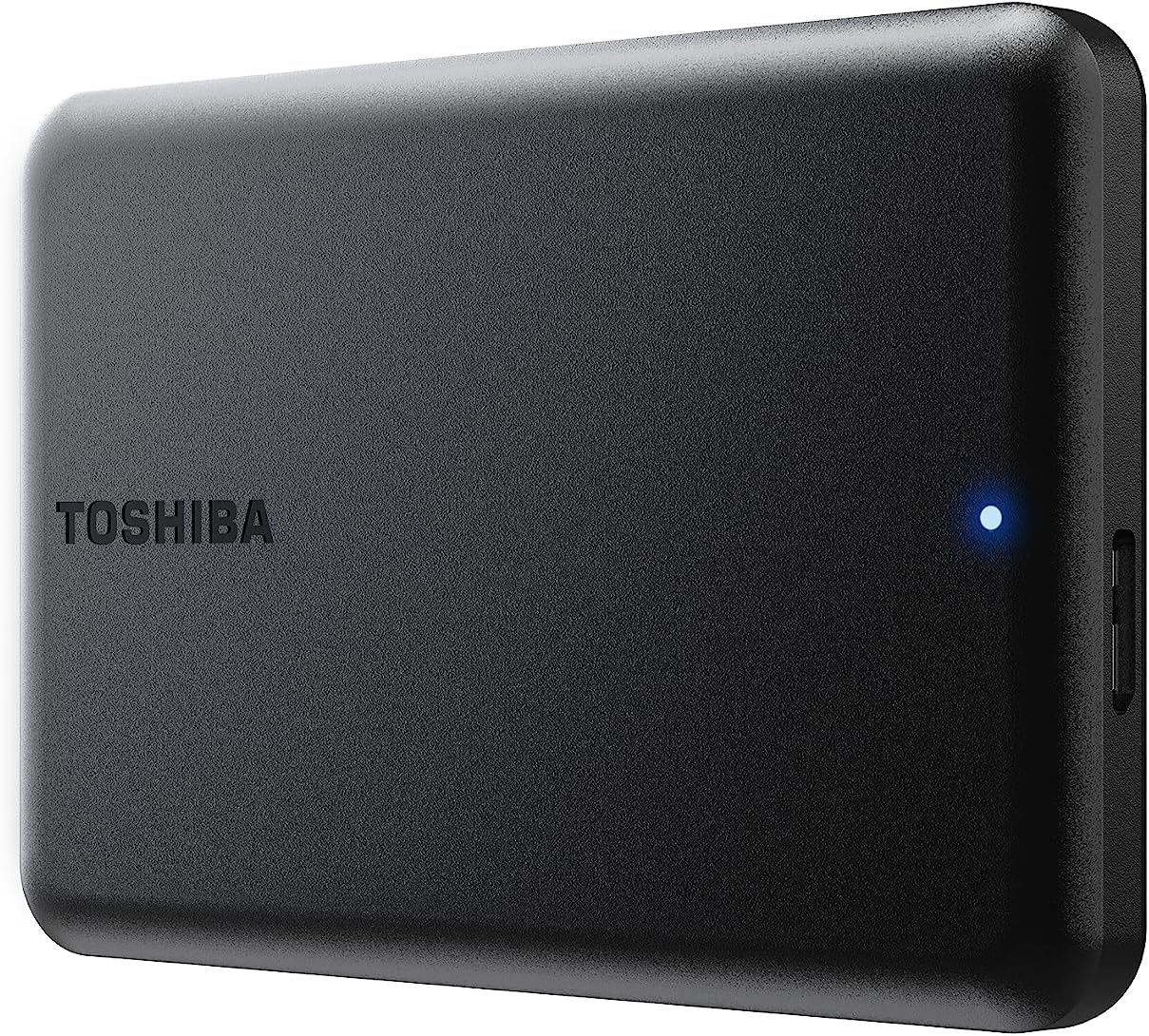 Toshiba Canvio Partner 1TB USB-C Portable External Hard Drive, Black image number 2