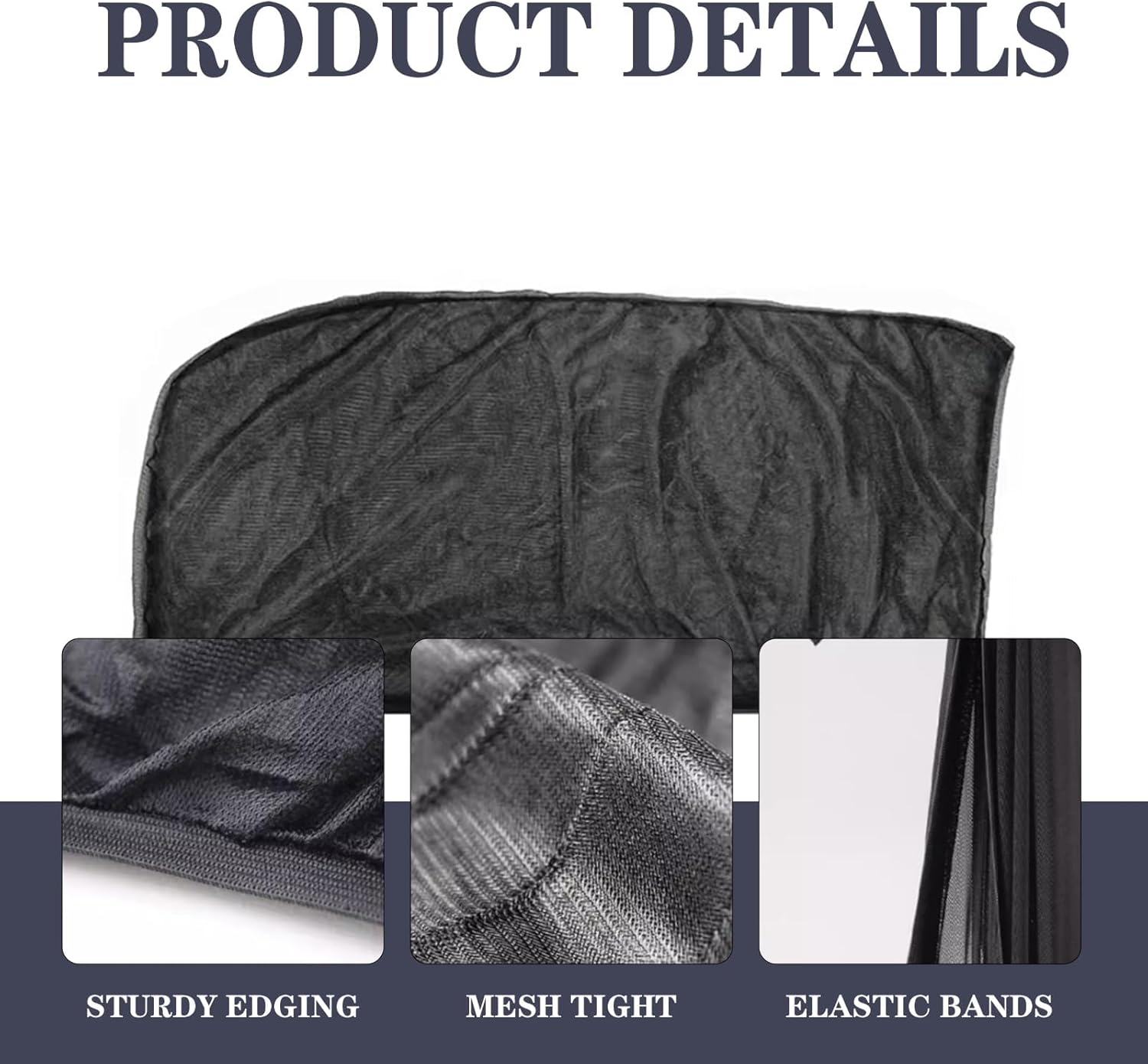 2 Pack Car Side Rear Window Sun Shades, Protect Kids from Sun Glare, Heat, and UV Rays, Easy Installation, Fits Most Vehicles for Enhanced Comfort and Safety image number 3