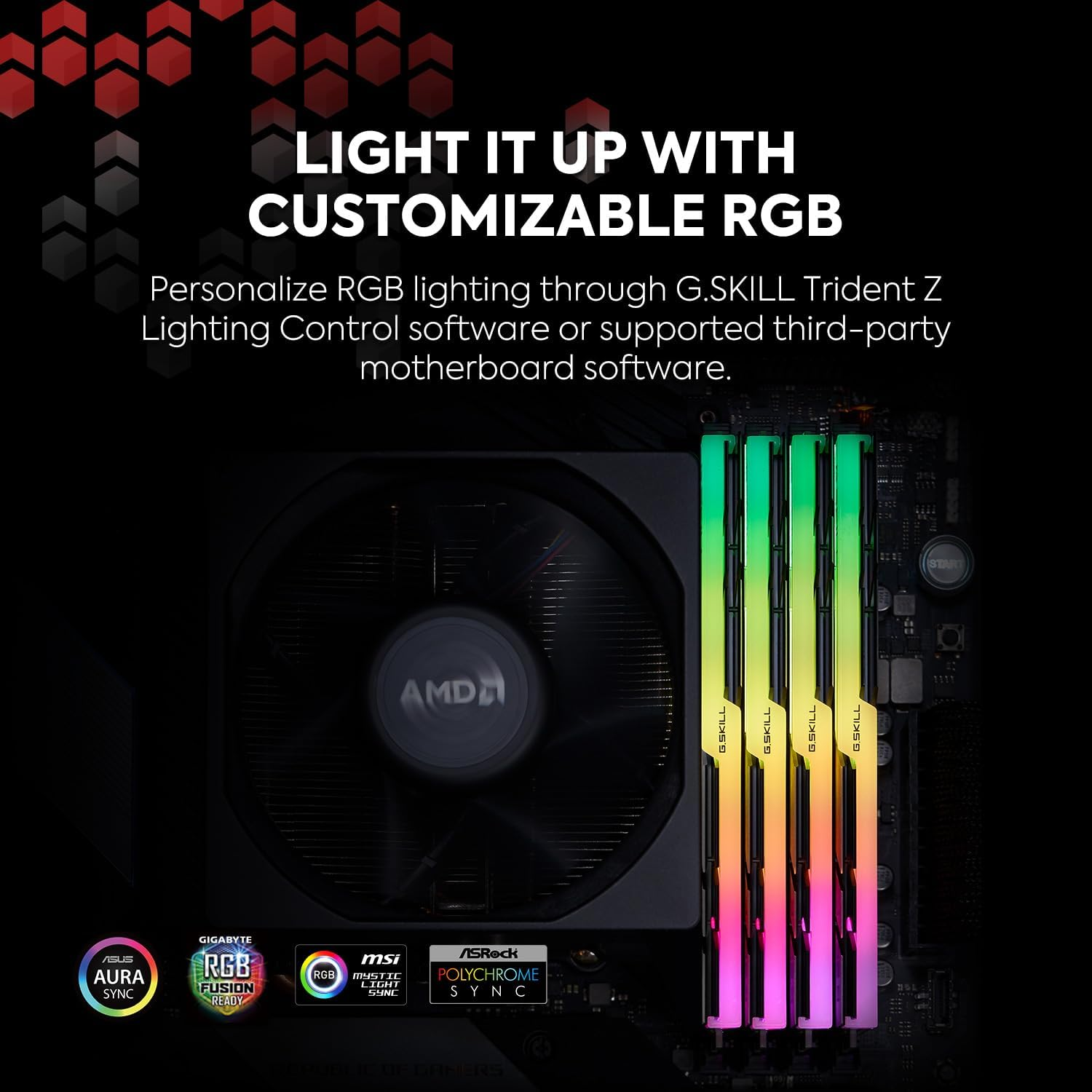 G.Skill Trident Z Neo 32GB (2X 16GB) CL18 DDR4 3600Mhz Memory image number 1