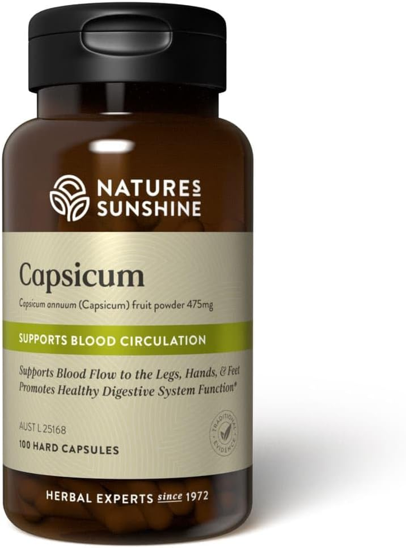 Nature'S Sunshine Capsicum (Cayenne Pepper) 100 Capsules image number 2