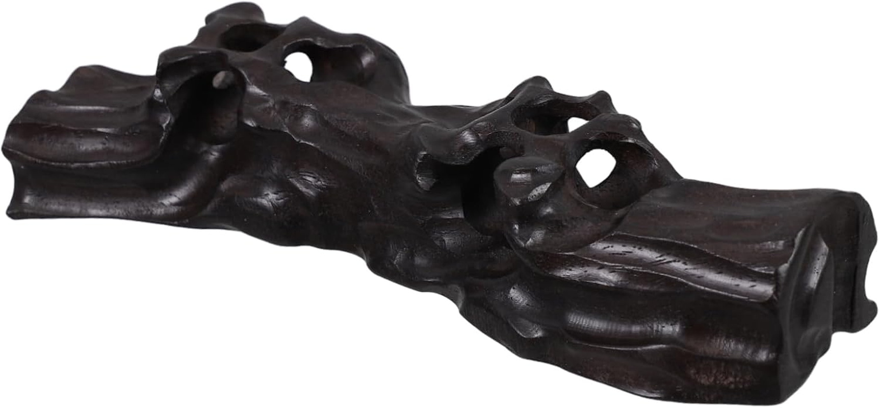 HOUDERCO Artistic Root Carving Brush Holder Calligraphy Pen Stand Pen Storage Stand Office Accessories image number 2