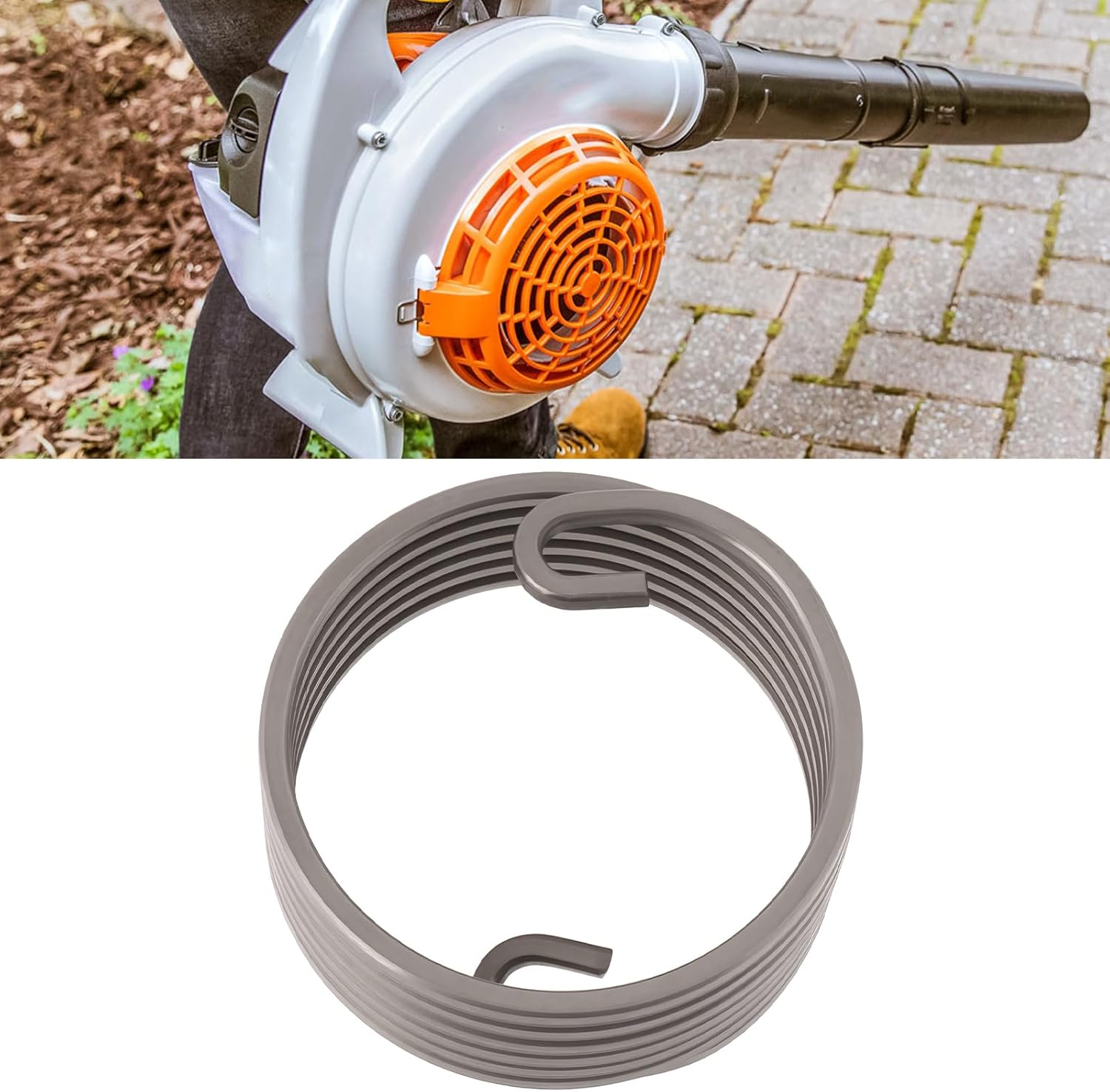 Be in Your Mind 4Pcs Leaf Blowers Starter Spring 42411953501 Compatible with Stihl SH56 SH56C SH86 SH86C image number 5