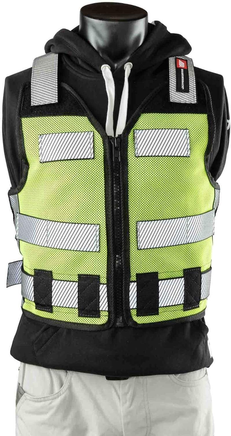Diamondback Hi-Viz 701 Tool Vest - Safety Tool Vest for Carpenters, Roofers & Electricians image number 4