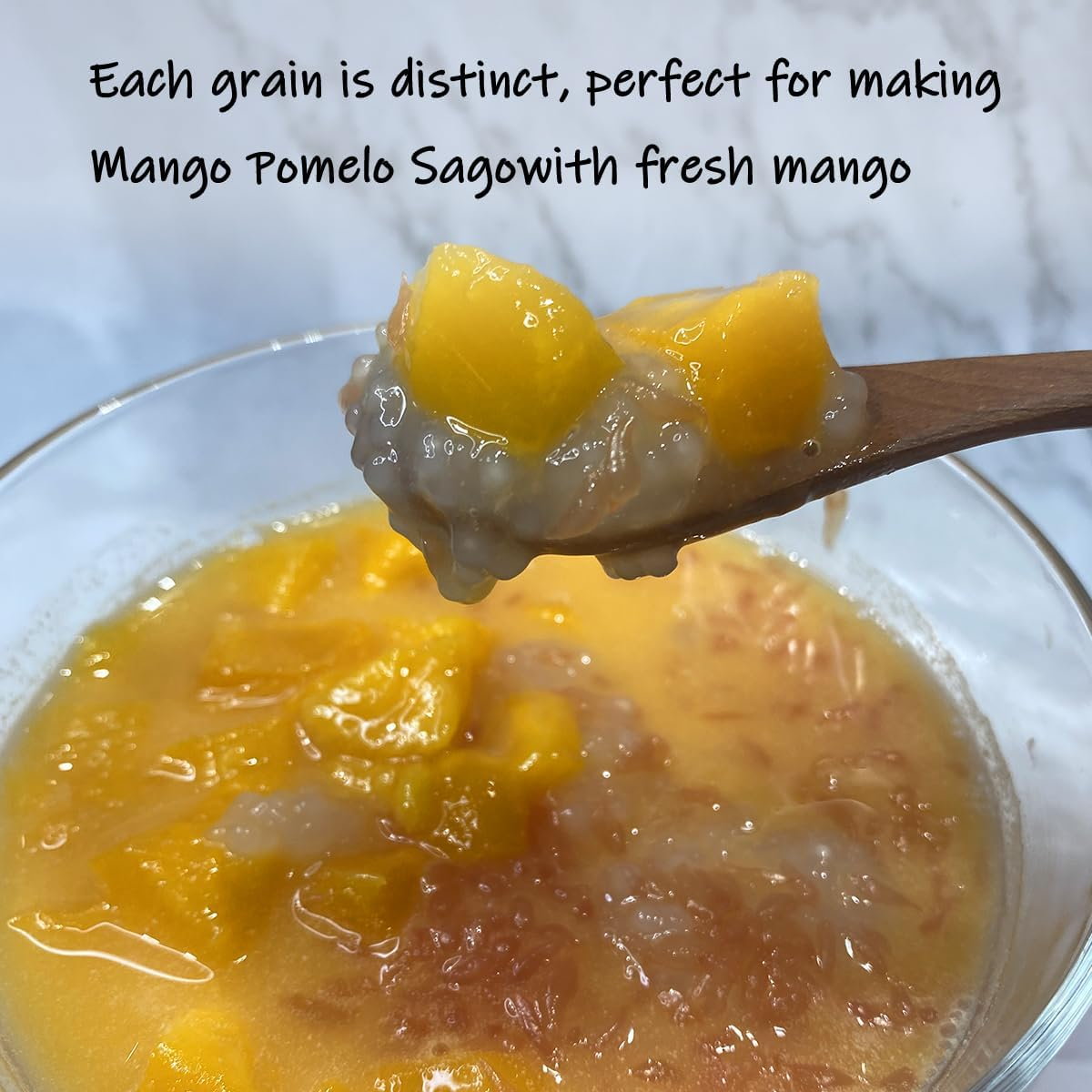 White Sago Pearls, Small Tapioca Pearls, Mini Boba for Dessert, Mini Tapioca Pearls, Small Boba, Small Tapioca Ball, Mini Tapioca Ball for Bubble Tea Drinking, Small Package Easy to Save-250G(8.8Oz) image number 2