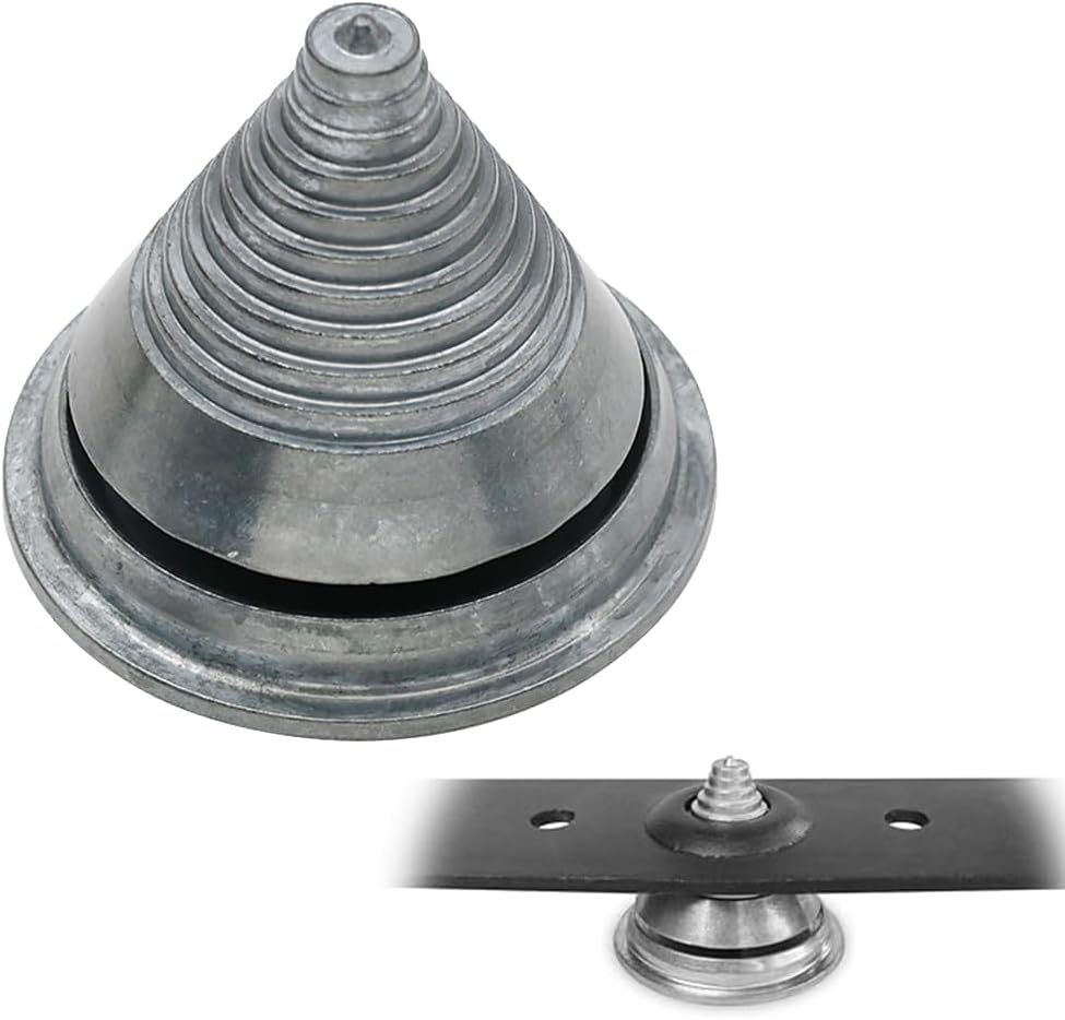 Lawn Mower Blade Balancer - Precision Metal Tool to Balance Sharpened Blades, Universal Fit for Most Lawnmower Blades, Essential Mower Maintenance Accessory (1 Pcs) image number 1