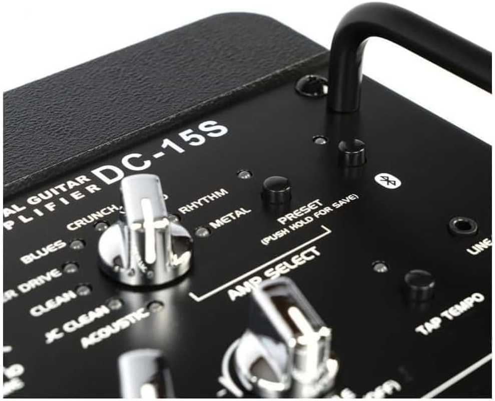 JOYO DC-15S Battery Powered Guitar Amplifier with Multi-Effects Looper BT Switch image number 3