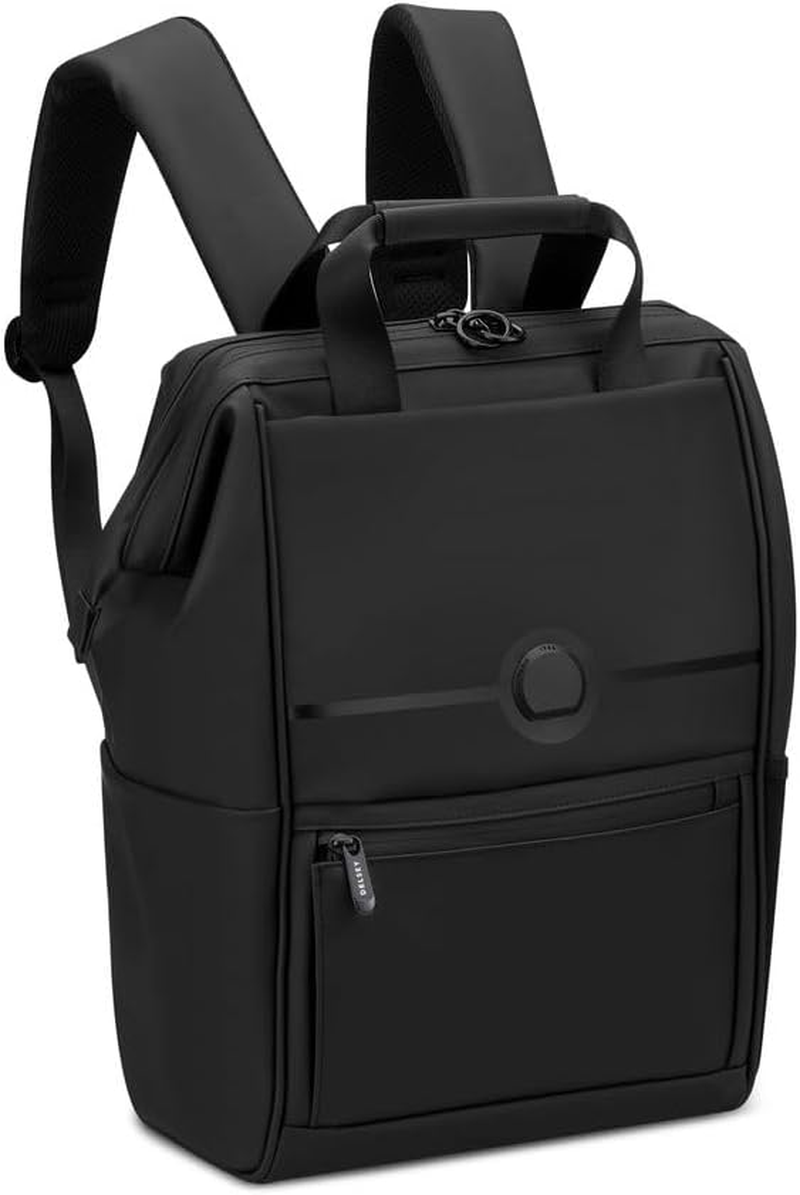 Delsey Turenne Soft Laptop Backpack 14" - Black image number 4