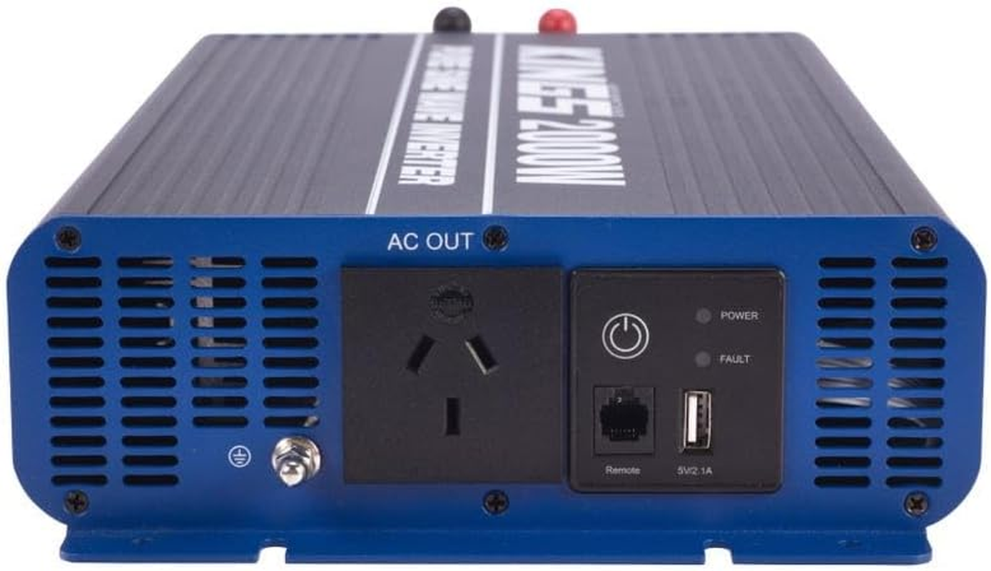 Kings 2000W Pure Sine Wave Inverterlithium AGM+ Inverter Power Cables 50Mm2 0AWG image number 2