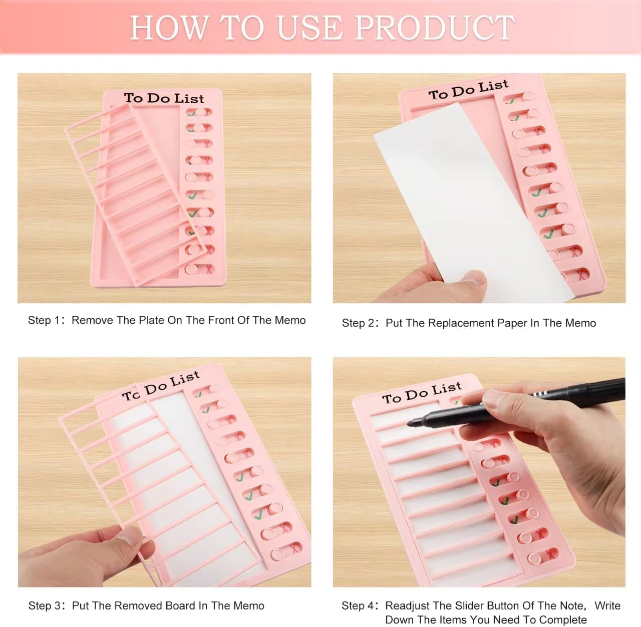 1 PCS Chore Chart for Kids，Reusable Blank Chore Chart for Adults,Plastic Chore Board with 20 Detachable Cardstock,To Do List White Board for to Home Routine Planning，Routine Chart(Green) image number 2