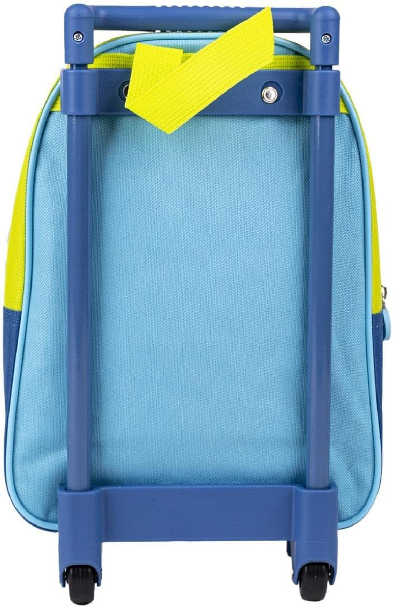 PAW PATROL Wheeled Backpack Chase Marshall and Rubble Design School Bag Kids Trolley Backpack Travel Backpack Gift for Kids, Multicoloured, Classic image number 2