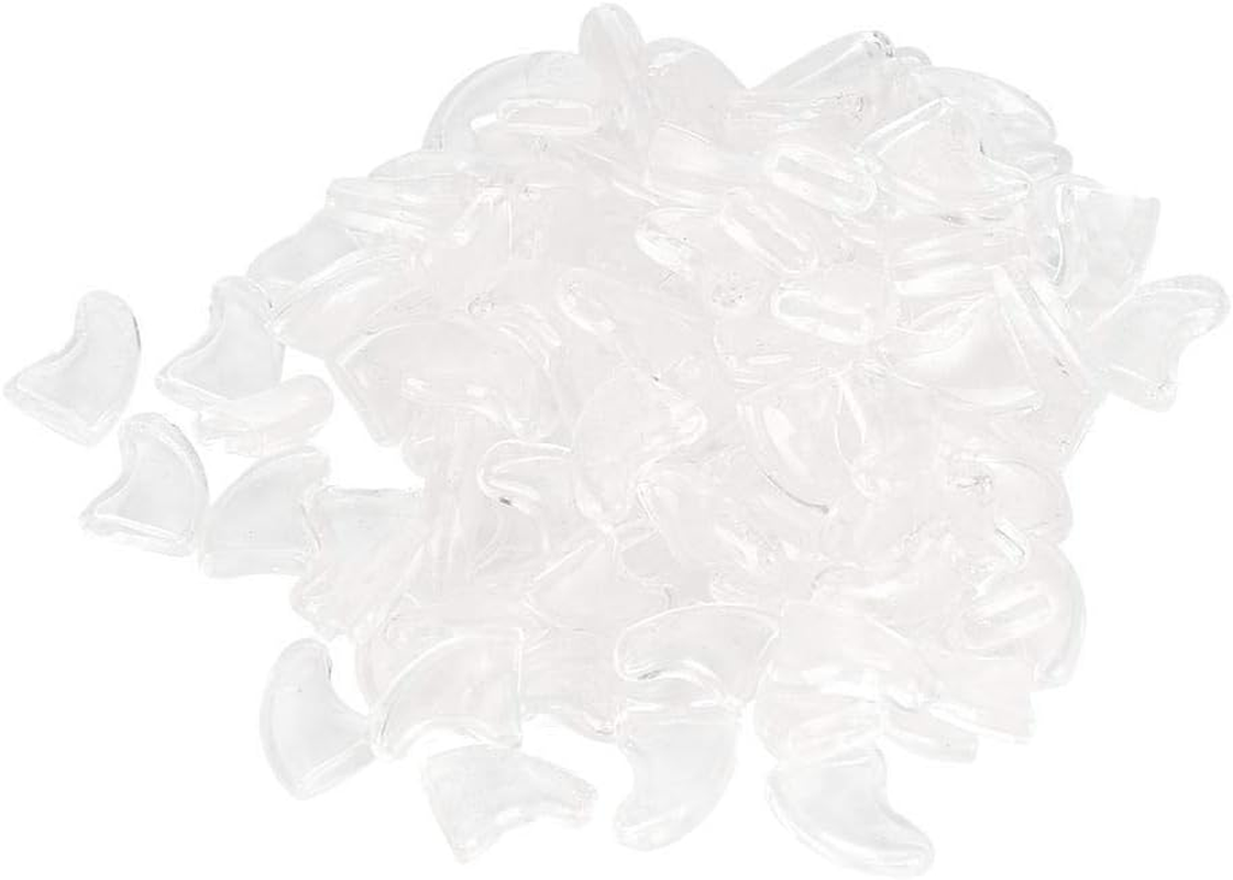 AMONIDA Safe Pet Cat Nail Caps Cover Anti-Scratch (Black XS) Nail Cover, Dog Paw (Ice White, XS) image number 6