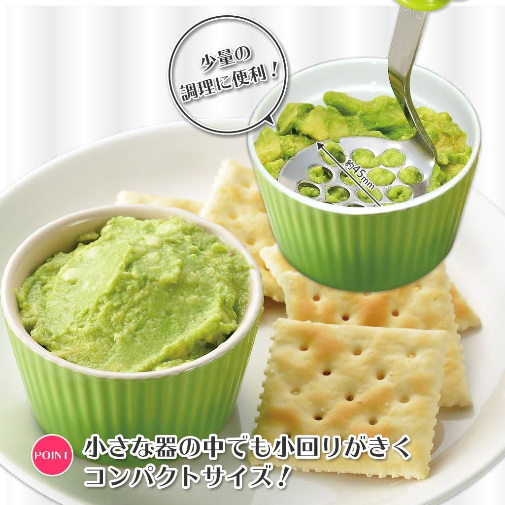 Shimomura Industry FAM-01 Full Veggie Avocado Masher Dishwasher Safe Made in Japan Niigata Tsubame Sanjo image number 3