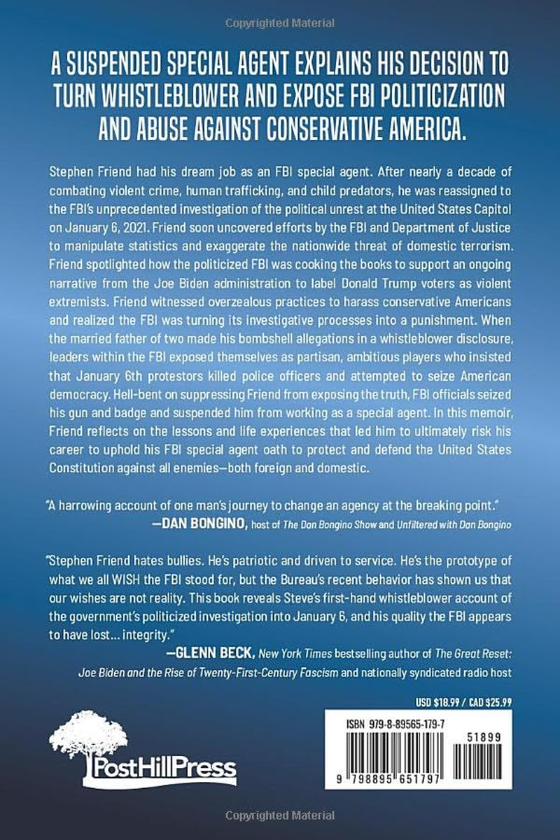 True Blue: My Journey from Beat Cop to Suspended FBI Whistleblower image number 1