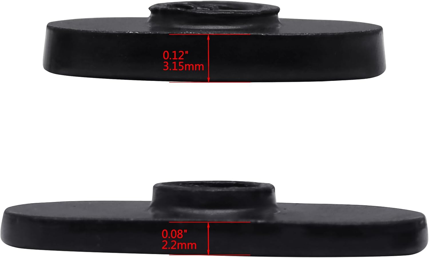 Evecad 25 Packs 1/4-20 Steel Standard Slide in T-Nut, 10 Series T Slot Accessories, Hardware Nuts for Aluminum Extrusion image number 2