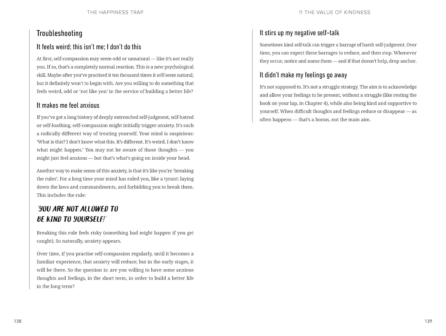 The Happiness Trap: Stop Struggling, Start Living