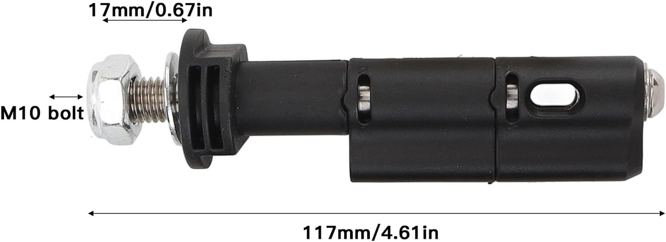 4Pcs Mounting Pins for Recovery Boards, High Safety Theftproof Lockable Safe Mount Pins Set with Password Lock, Compatible with Maxtrax MKII LITE and Mini Recovery Boards image number 2