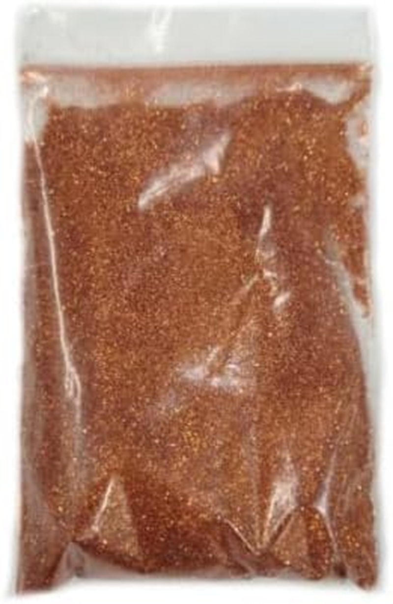 Tootoo 50G Fine Glitter Dust Powder Holographic Iridescent Metallic Body Nail Art Craft (Orange) - Bronze image number 4