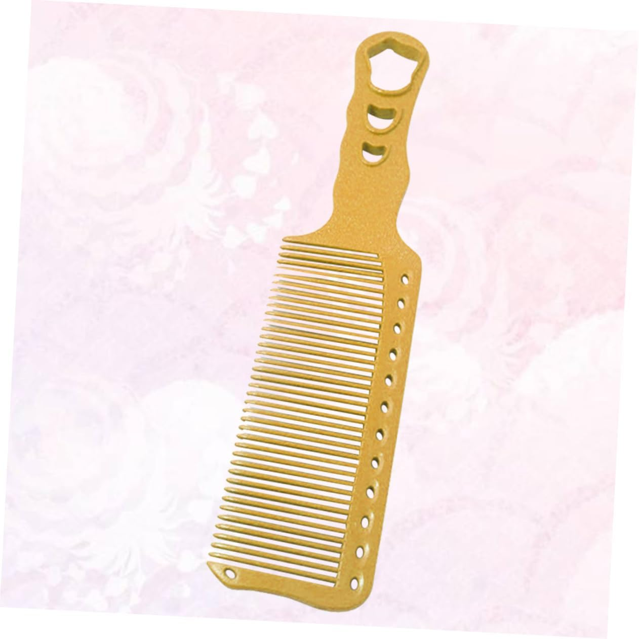 Professional Resin Comb Hair Cutting Shearing Tool Hair Supplies Accessories for Men Women Lightweight Haircutting Comb Salon Use image number 5