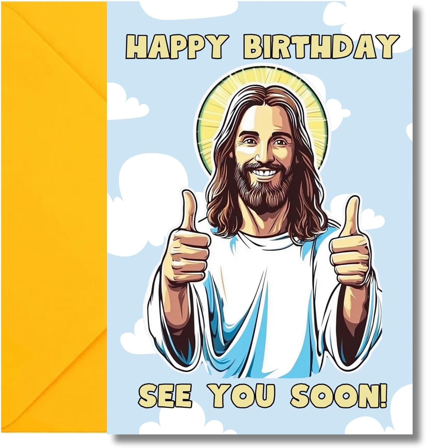 Limalima Funny Birthday Card for Men & Women Rude See You Soon Dad Brother Sister Mum Best Friend image number 2