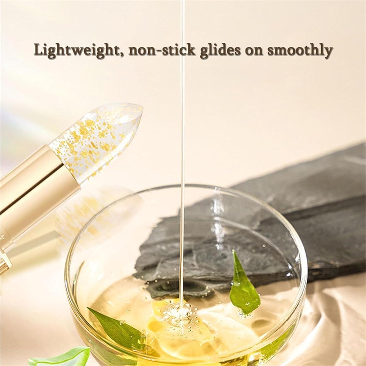 Levora Color Changing Lipstick, Transferproof Color Changing Lipstick, Transparente Transferproof Gold Crystal Color Changing Lip Stick, Long Lasting 24 Hours, Deep Nourishment (3)