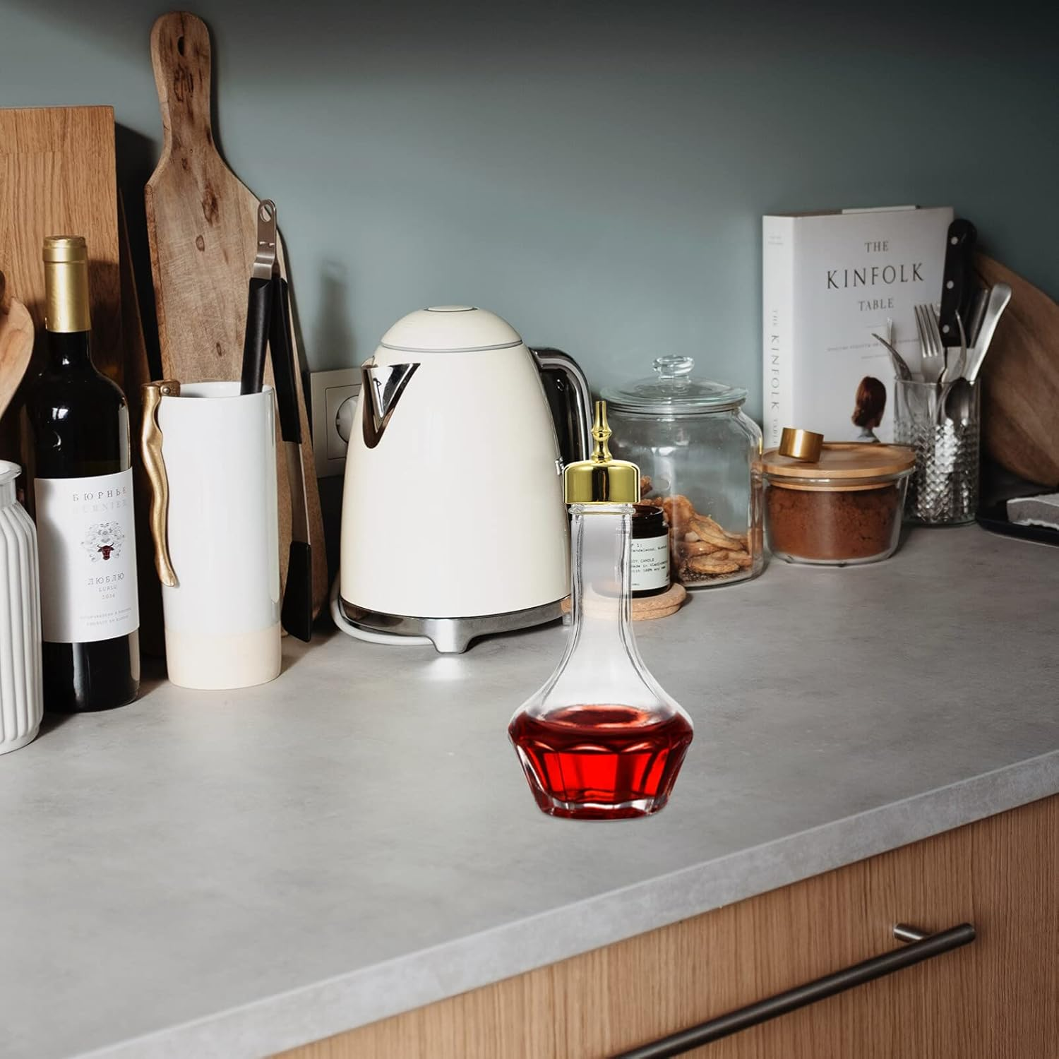 Amosfun 50Ml Glass Bitters Bottle with Dash Top Cocktail Shaker Bar Bartender Tool for Home and Restaurant Use image number 5