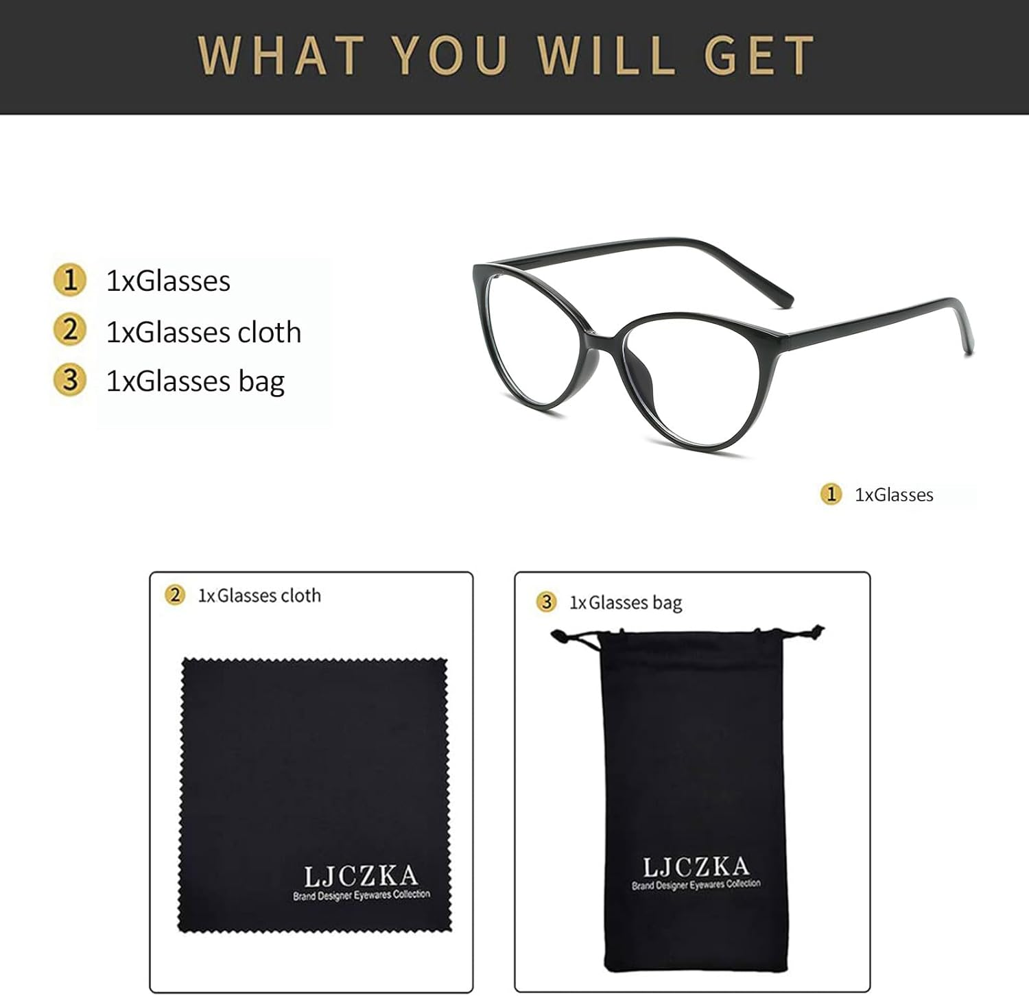 LJCZKA Cat Eye Blue Light Blocking Glasses for Women, anti Blue Light Glasses Computer Eyewear Ladies Reduce Eyestrain and anti Fatigue - Leopard image number 5