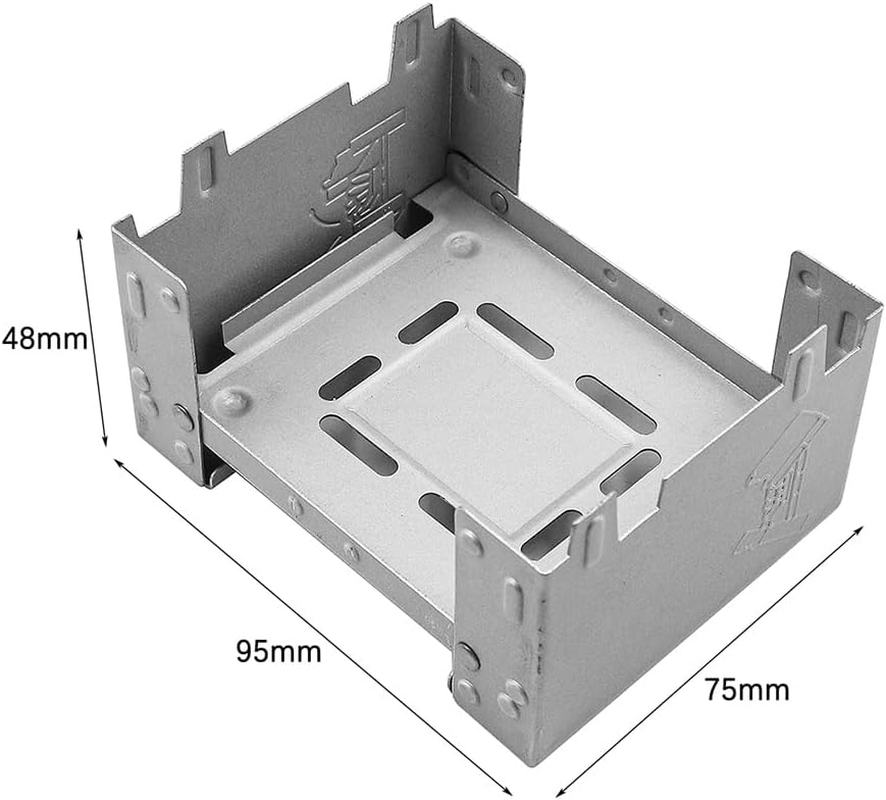 Alcohol Stove - Folding Pocket Alcohol Burner Camp Stoves for Outdoor Camping Hiking with Picnic, Portable Backpacking Cooking Equipment image number 1
